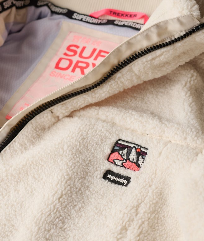 Sherpa Fleece Trekker Jacket