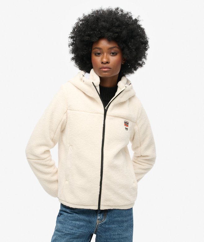 Sherpa Fleece Trekker Jacket