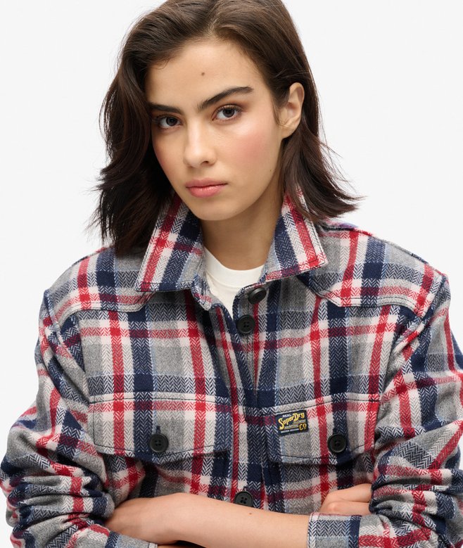 Borg Check Overshirt