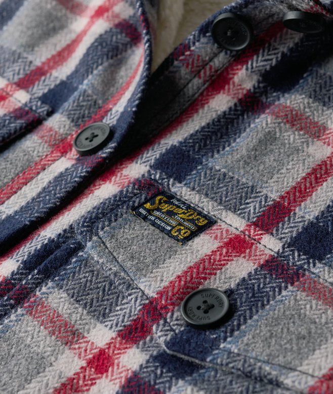 Borg Check Overshirt