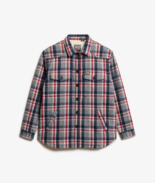 Borg Check Overshirt