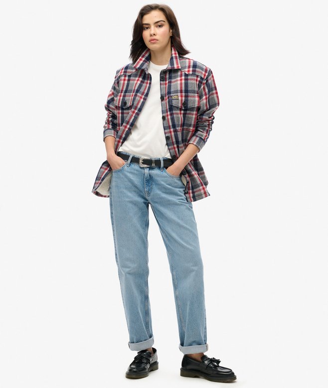 Borg Check Overshirt