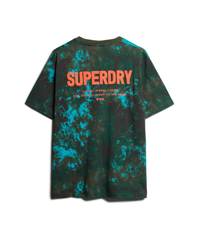 Utility Camo Graphic Loose T-Shirt