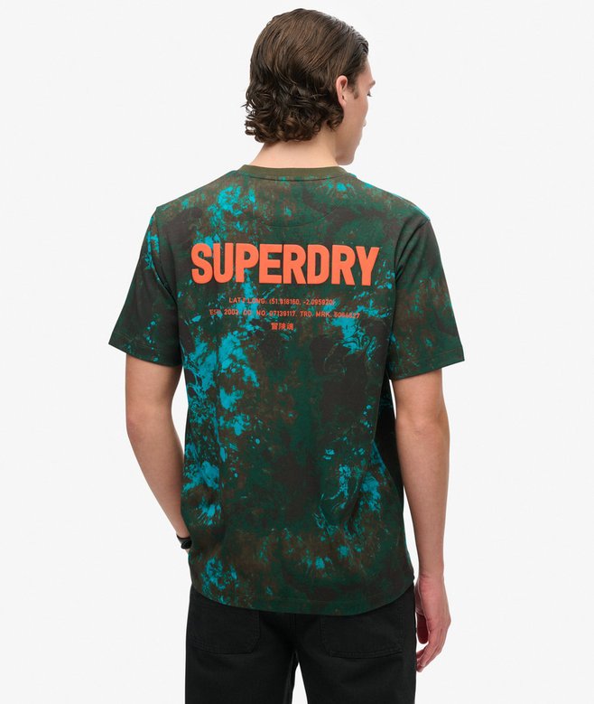 Utility Camo Graphic Loose T-Shirt