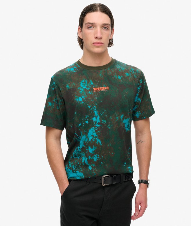 Utility Camo Graphic Loose T-Shirt