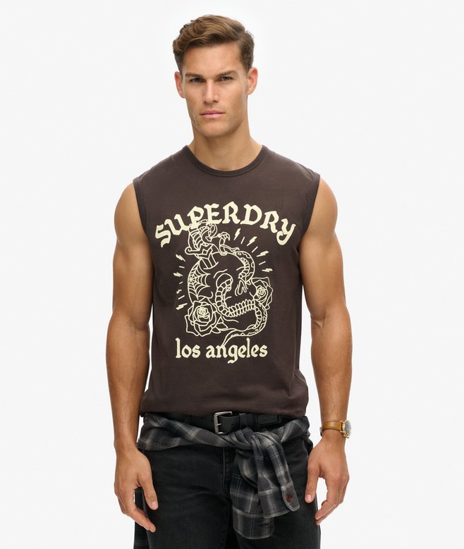 Tattoo Graphic Tank Top