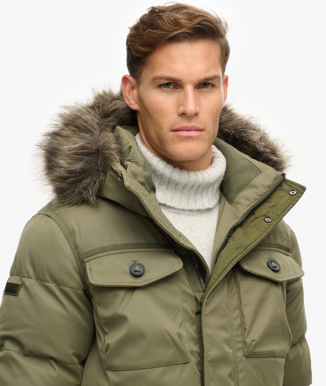 Chinook Faux Fur Parka Coat