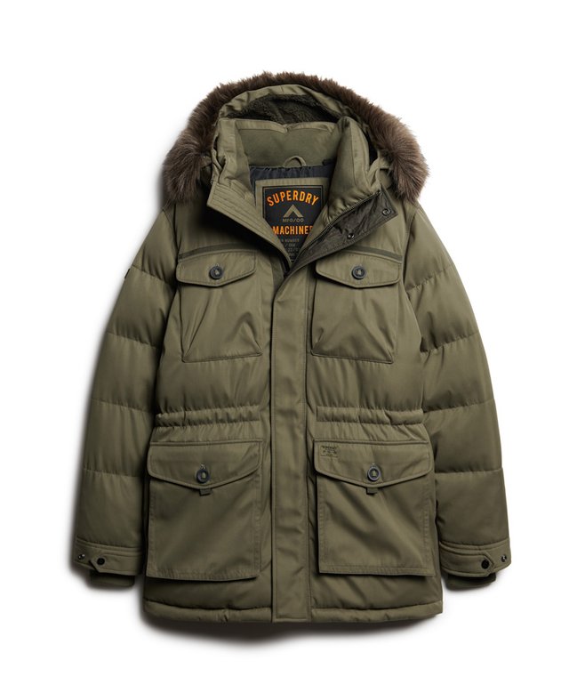 Chinook Faux Fur Parka Coat