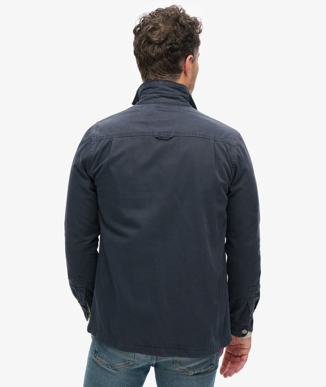 Organic Cotton Canvas Workwear Overshirt