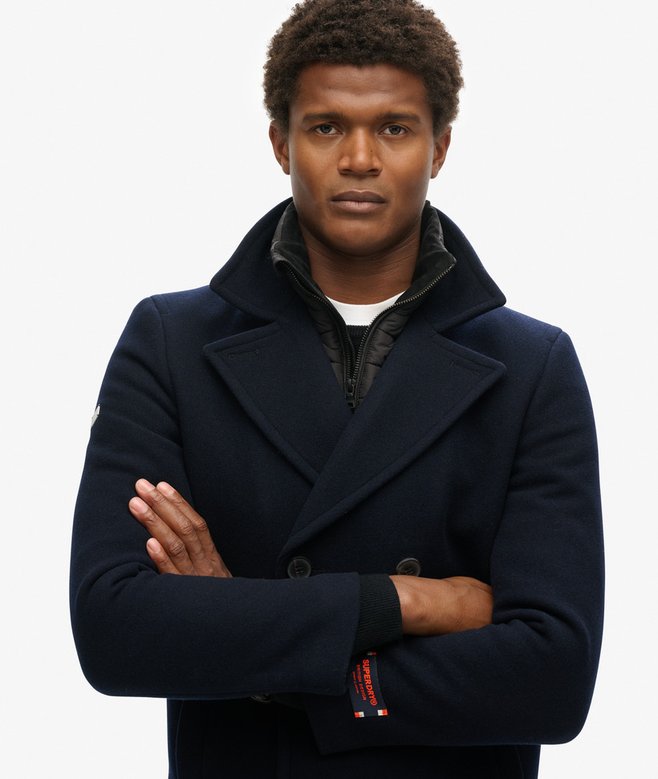 Tailored 2 In 1 Pea Coat