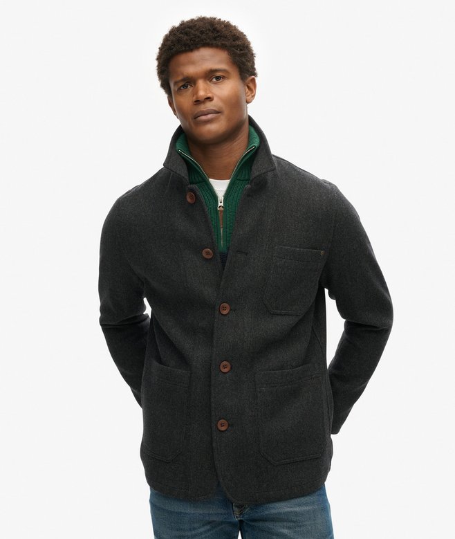 Merchant Textured Overshirt