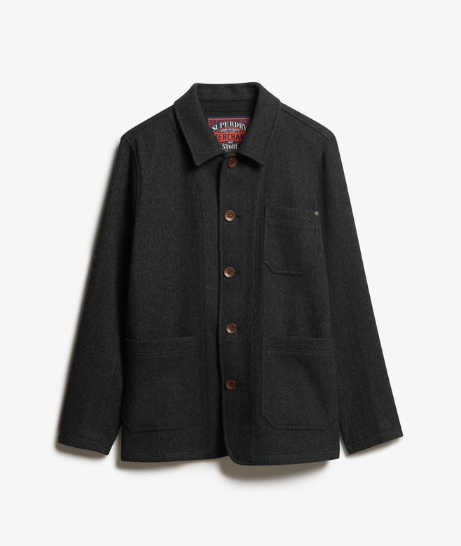 Merchant Textured Overshirt