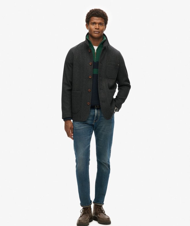 Merchant Textured Overshirt