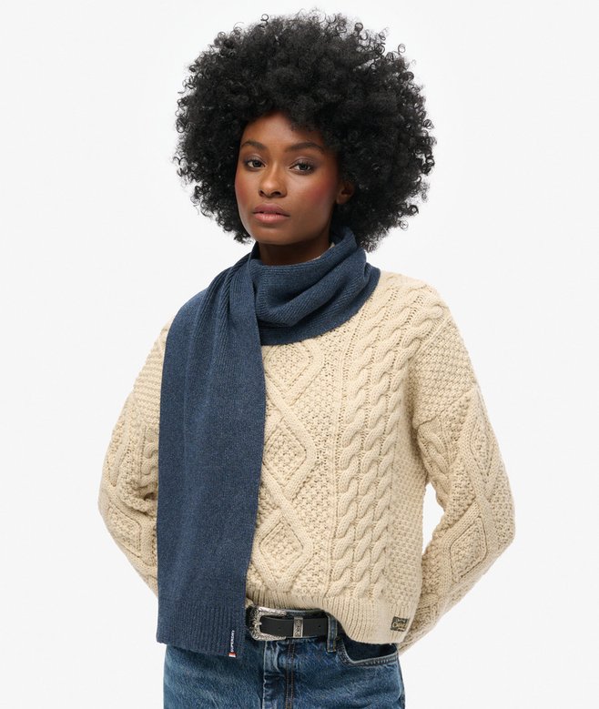Essential Logo Knitted Scarf