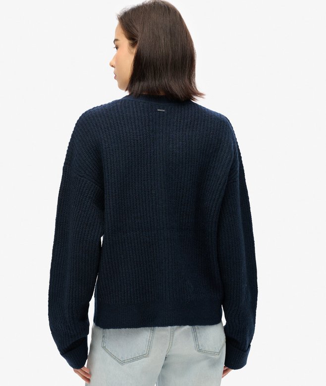 Brushed Crew Neck Jumper