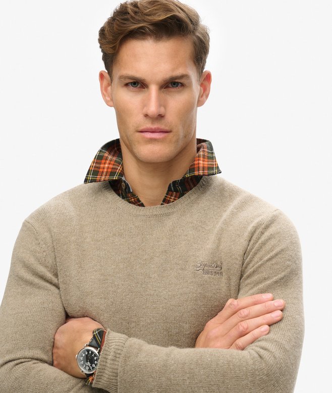 Essential Slim Fit Crew Jumper
