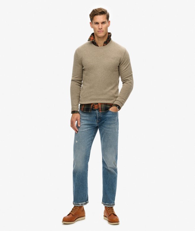 Essential Slim Fit Crew Jumper