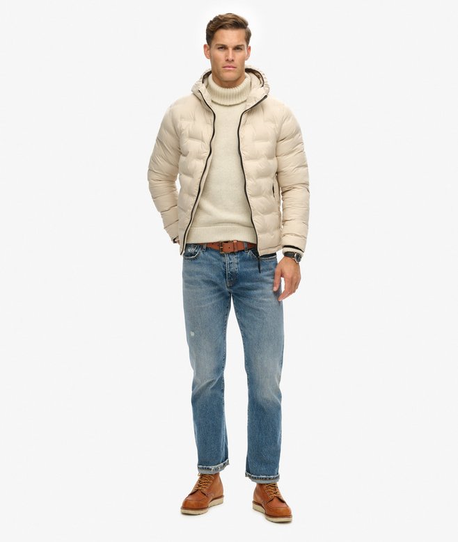 Short Quilted Puffer Jacket