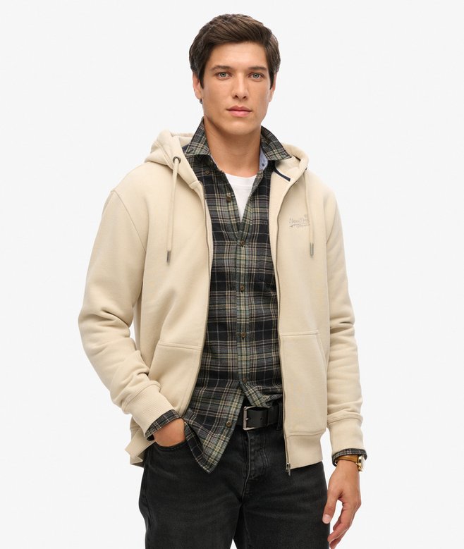 superdry Sobrecamisa a cuadros de lana forrada de tejido polar