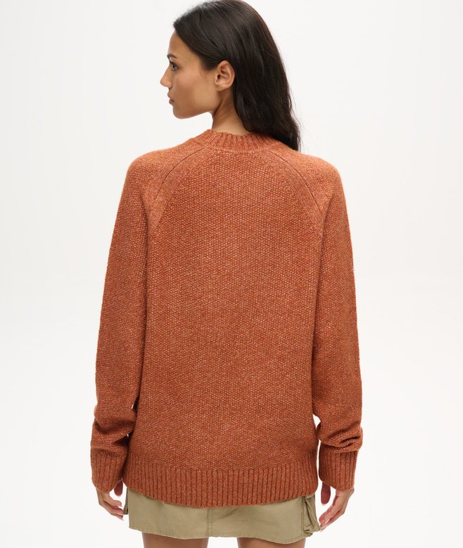 Oversized Chunky Raglan Jumper More Colours Available Price £29.99 Price reduced from £59.99 to You Save 50%