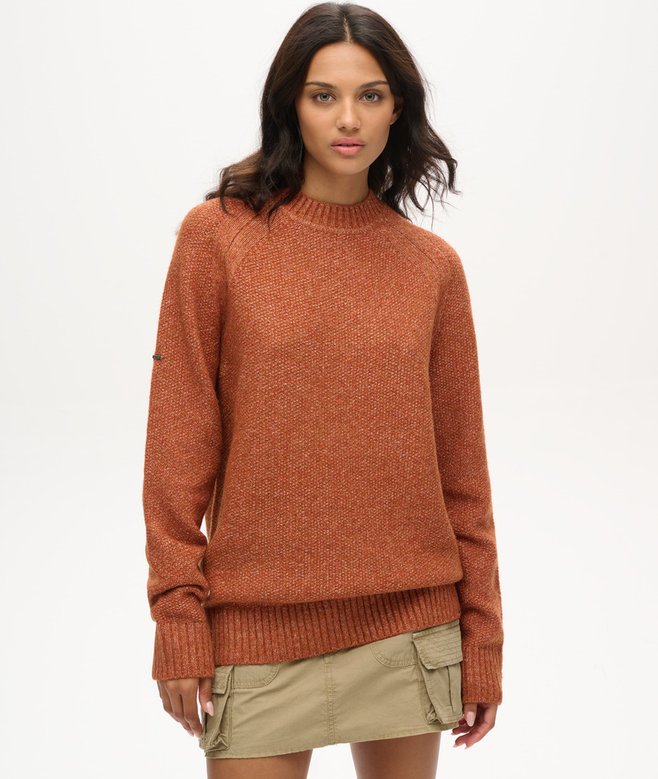 Oversized Chunky Raglan Jumper More Colours Available Price £29.99 Price reduced from £59.99 to You Save 50%