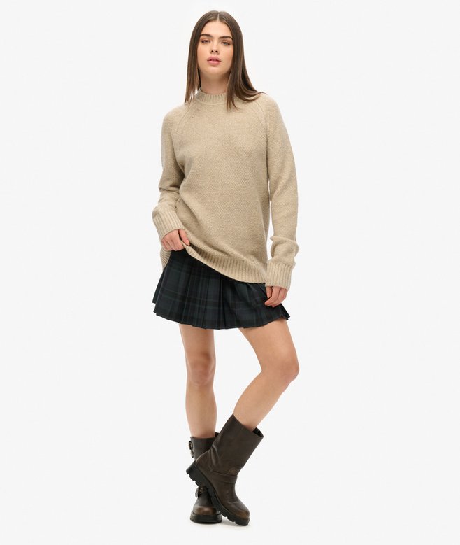 Oversized Chunky Raglan Jumper More Colours Available Price £29.99 Price reduced from £59.99 to You Save 50%