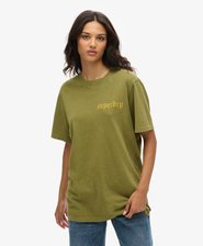 Oversized Tattoo T-shirt met print