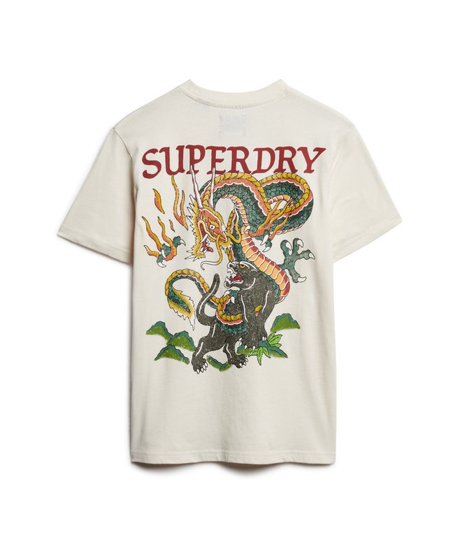 Oversized Tattoo Graphic T-Shirt