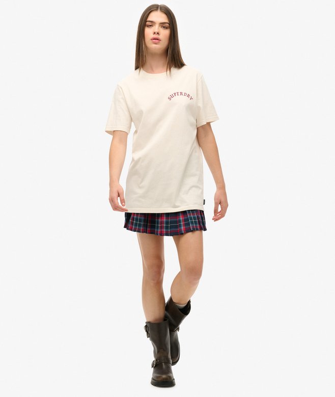 Oversized Tattoo Graphic T-Shirt