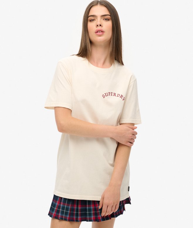 Oversized Tattoo Graphic T-Shirt
