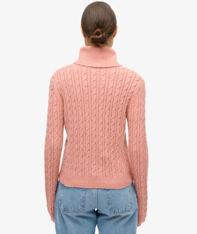 Fitted Cable Roll Neck Jumper (5) 3.8 out of 5 stars, 5 reviews More Colours Available Price £27.49 Price reduced from £54.99 to You Save 50%