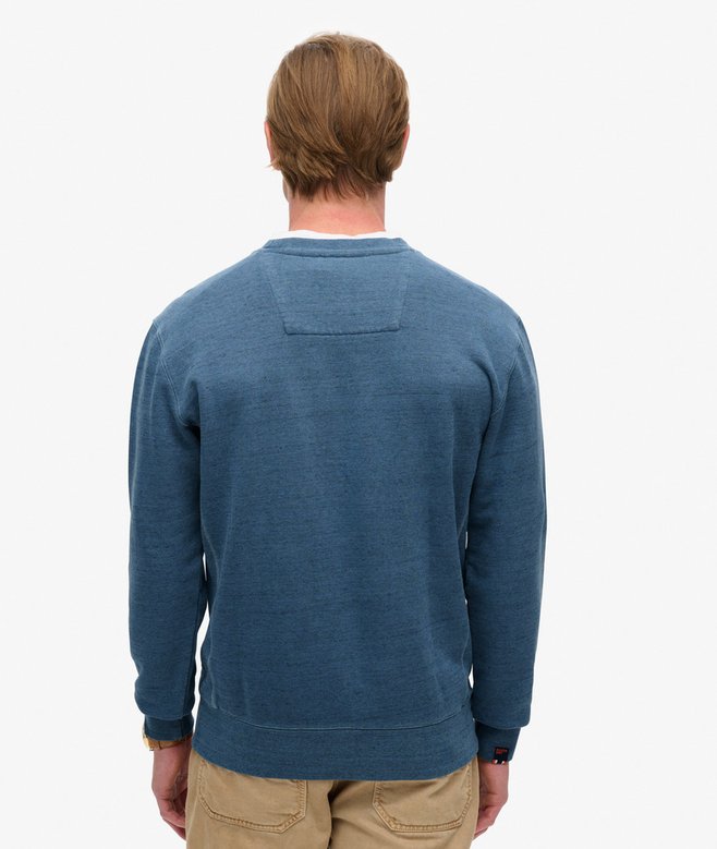 Over Dyed Marl Crew Sweatshirt