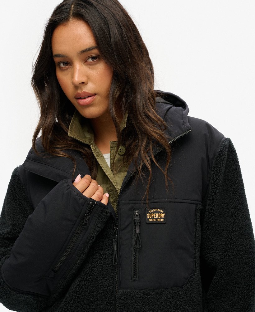 Damen Übergroße Regenjacke | Mit Kapuze