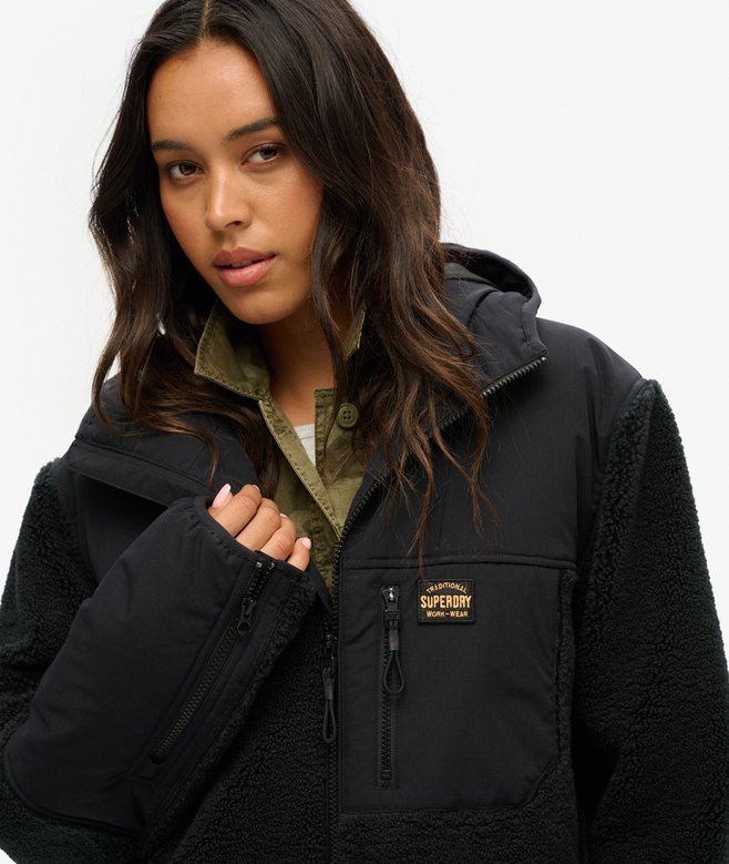 Oversized Hood Expedition Borg Hybrid Jacket (1) 1 out of 5 stars, 1 reviews Price £47.49 Price reduced from £94.99 to You Save 50%