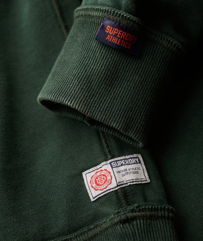 Vintage Athletic Half Button Jumper