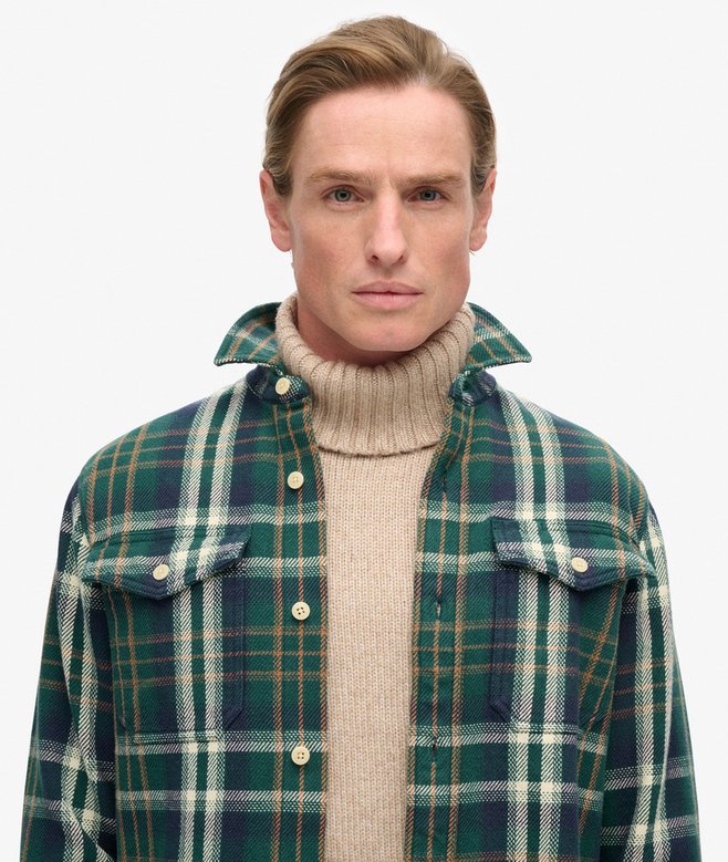 The Merchant Store - Heavy Checked Shirt