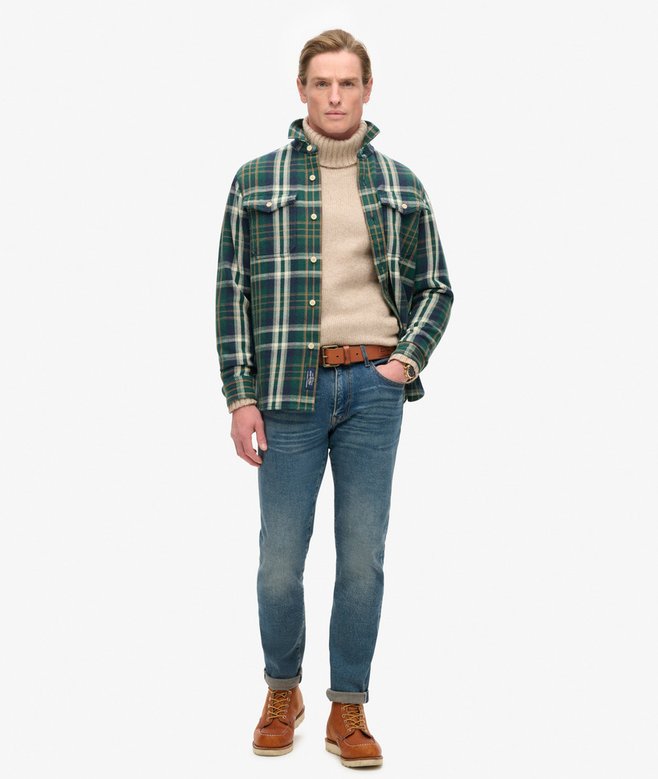The Merchant Store - Heavy Checked Shirt