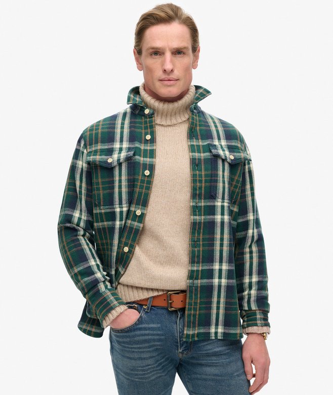 The Merchant Store - Heavy Checked Shirt