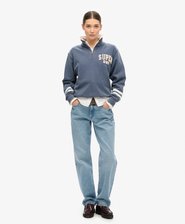 Athletic Essentials Applique Half Zip Sweatshirt