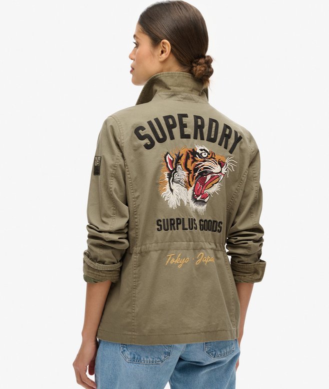 Embroidered M65 Military Jacket