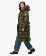 Everest Faux Fur Longline Coat