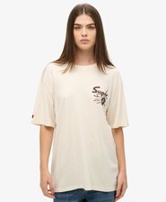 Oversized Lo-fi Punk Graphic T-Shirt