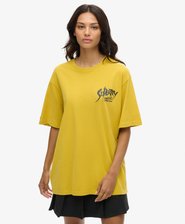 Oversized Lo-fi Punk Graphic T-Shirt