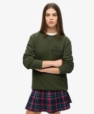 Oversized Workwear Applique Sweatshirt