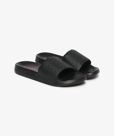 All Over Print Embossed Pool Sliders Image 1