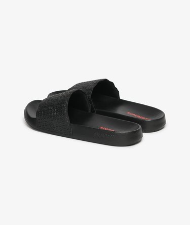 All Over Print Embossed Pool Sliders Image 2