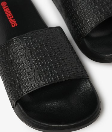 All Over Print Embossed Pool Sliders Image 6