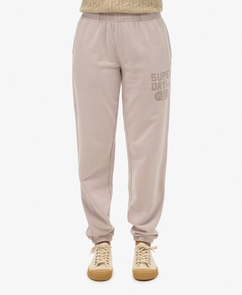 womens Athletic Essentials Vintage Washed Graphic Jogger in CLOUD