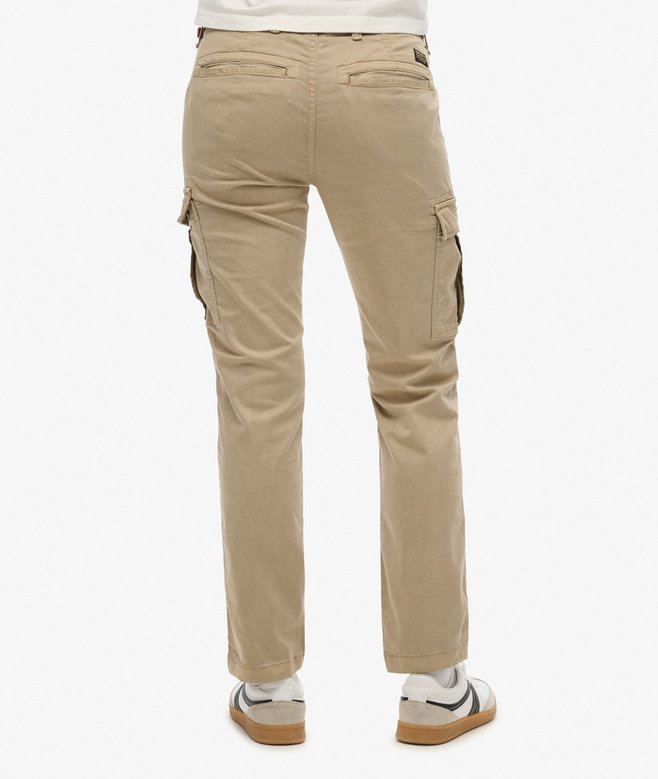 Mid Rise Slim Cargo Pants