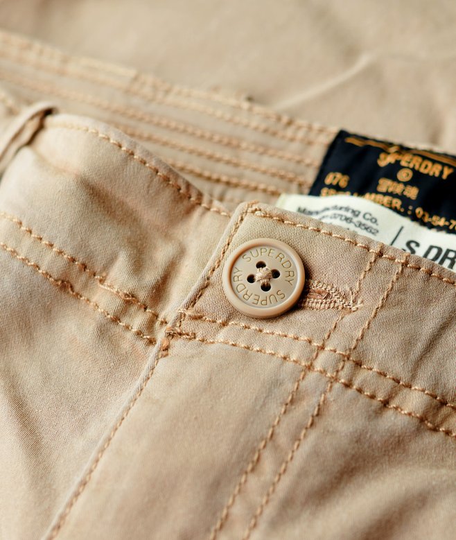 Mid Rise Slim Cargo Pants